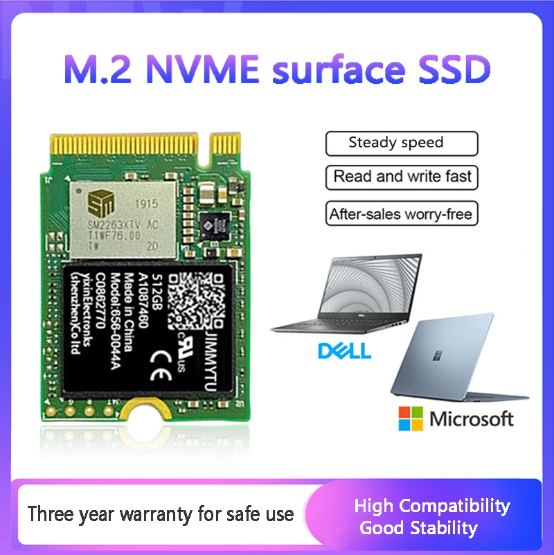 SSD M2 2230 1 tb For Laptop Microsoft Surface Laptop3 /4 / 5