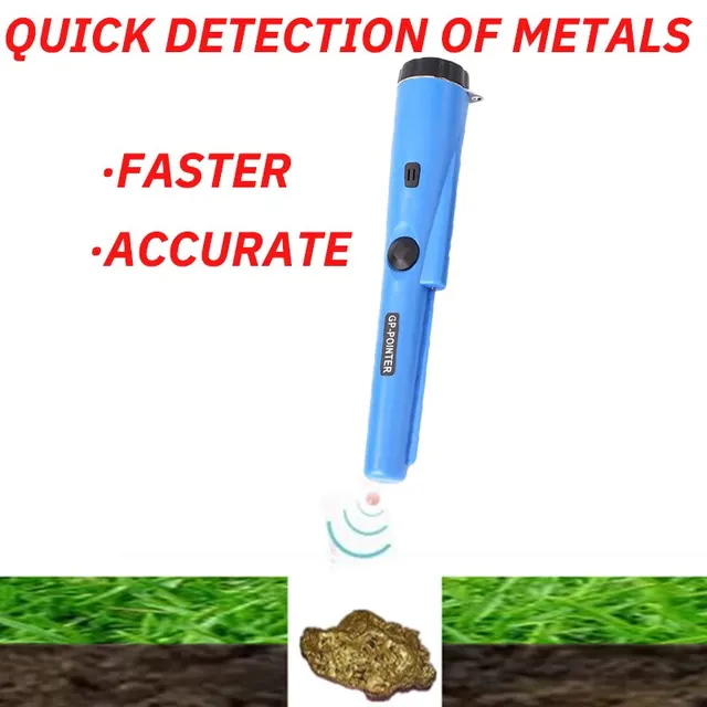 1PC Positioning Rod Handheld Underground Metal Detector GP Pointer Handheld Waterproof High Sensitivity Security Detector 2