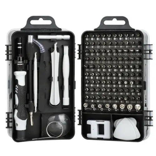PRECISION SCREWDRIVER SET SCREWDRIVER BITS 115in1 magnetic screwdrivers