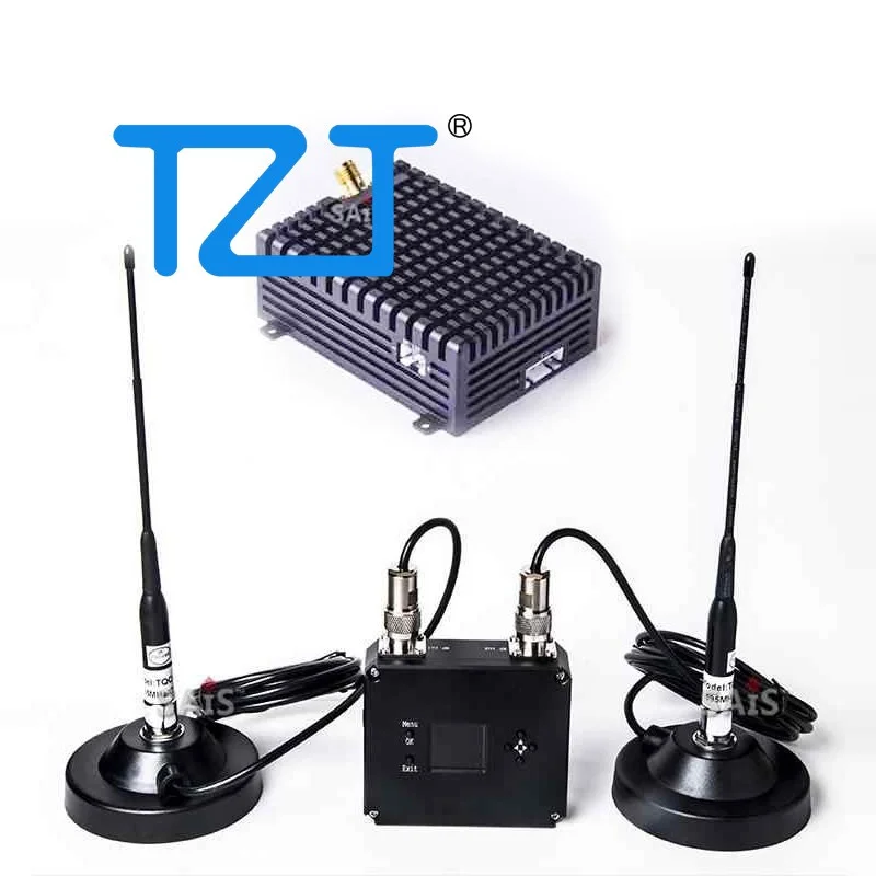 TZT 1W/2W COFDM FPV 송신기 수신기 FPV 드론용 초저 대기 시간을 갖춘 비디오 송신기 수신기
