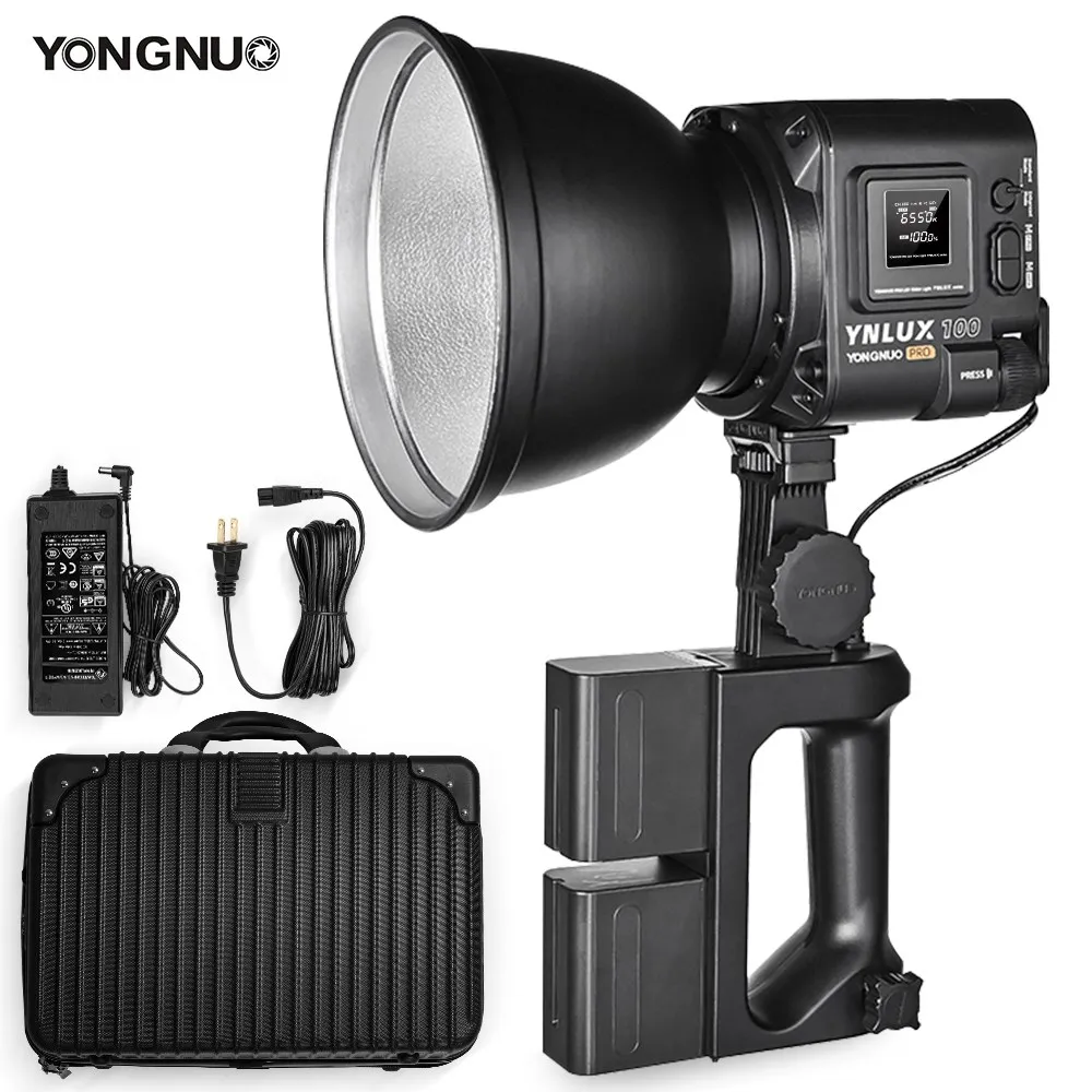 YONGNUO YNLUX100 Pro Compact LED Video Light 120W COB Photography Fill
