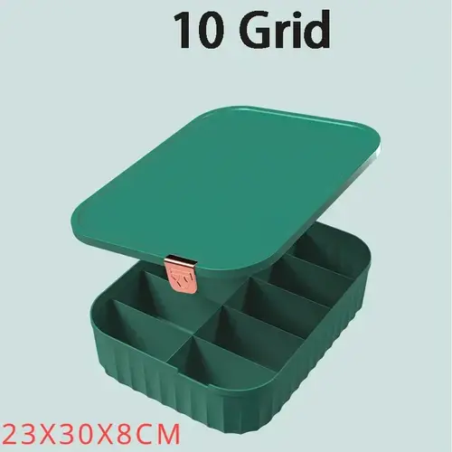 Solid Color Underwear Storage Box Closet Organizer Underwear Socks Drawer Clothes Finishing Box With Lid Wardrobe Organizer - Image 13