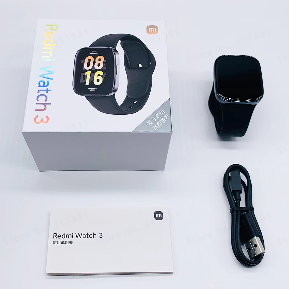 Smartwatch Xiaomi Redmi Watch 3 Black