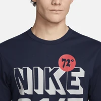 Nike officiel 2024 nouveau T-Shirt de Sport à manches courtes et col rond pour hommes FN3989-451 3