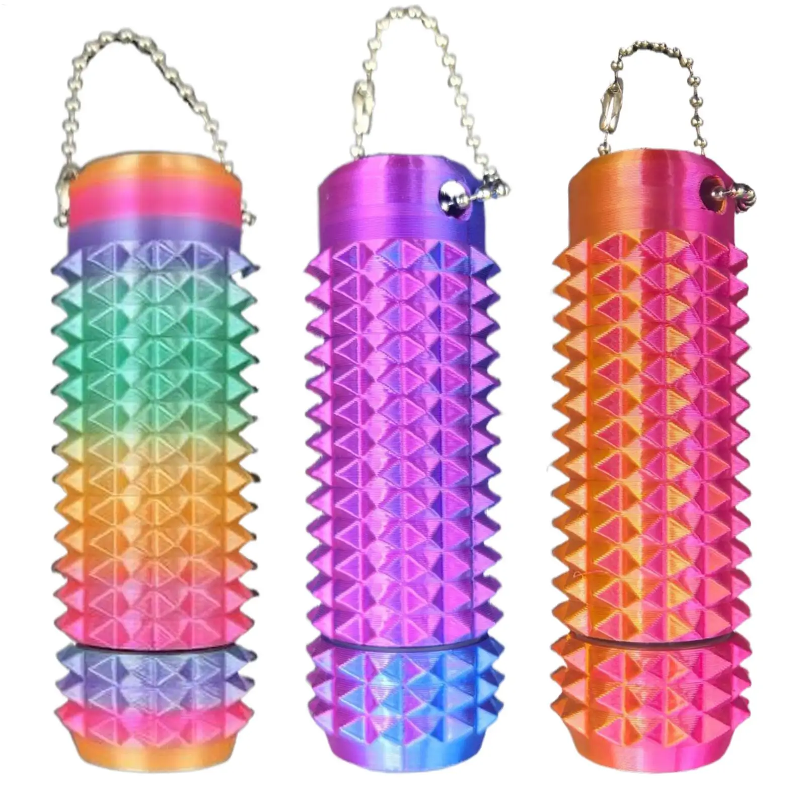 NEW3D Printed Little Ouchies Spiky Sensory Toys Stress Relief Spiky Grippie Stim Keychain Stimming Toys Mini Grippie Fidget Toys