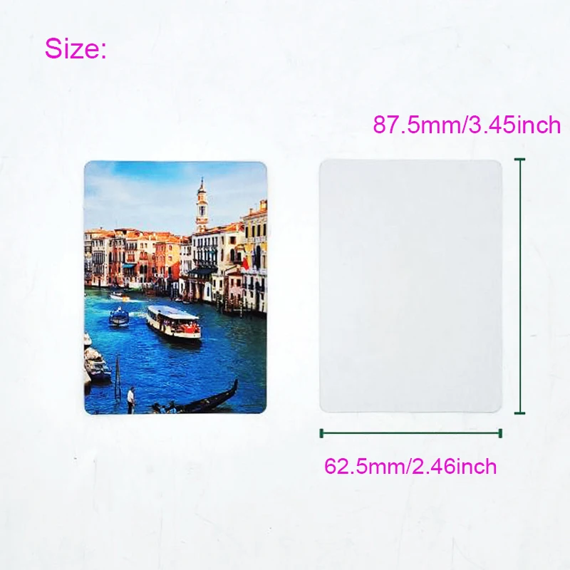 10 Boxes/Lot Sublimation Blank Paper Game Playing Cards For Traveling Home Festival Use
