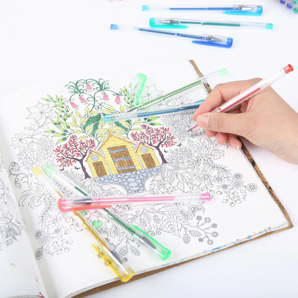 100-Color Gel Pen Set 6