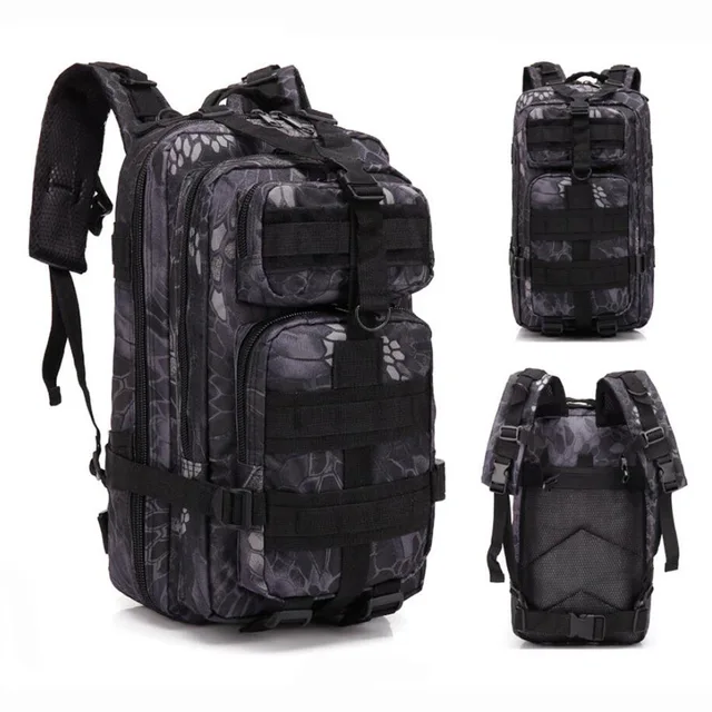 3P Tactical Backpack 20L-25L 1000D Nylon Outdoor Hiking Camping Traveling Fishing For Men Hunting Molle Bag Sport Rucksacks 2