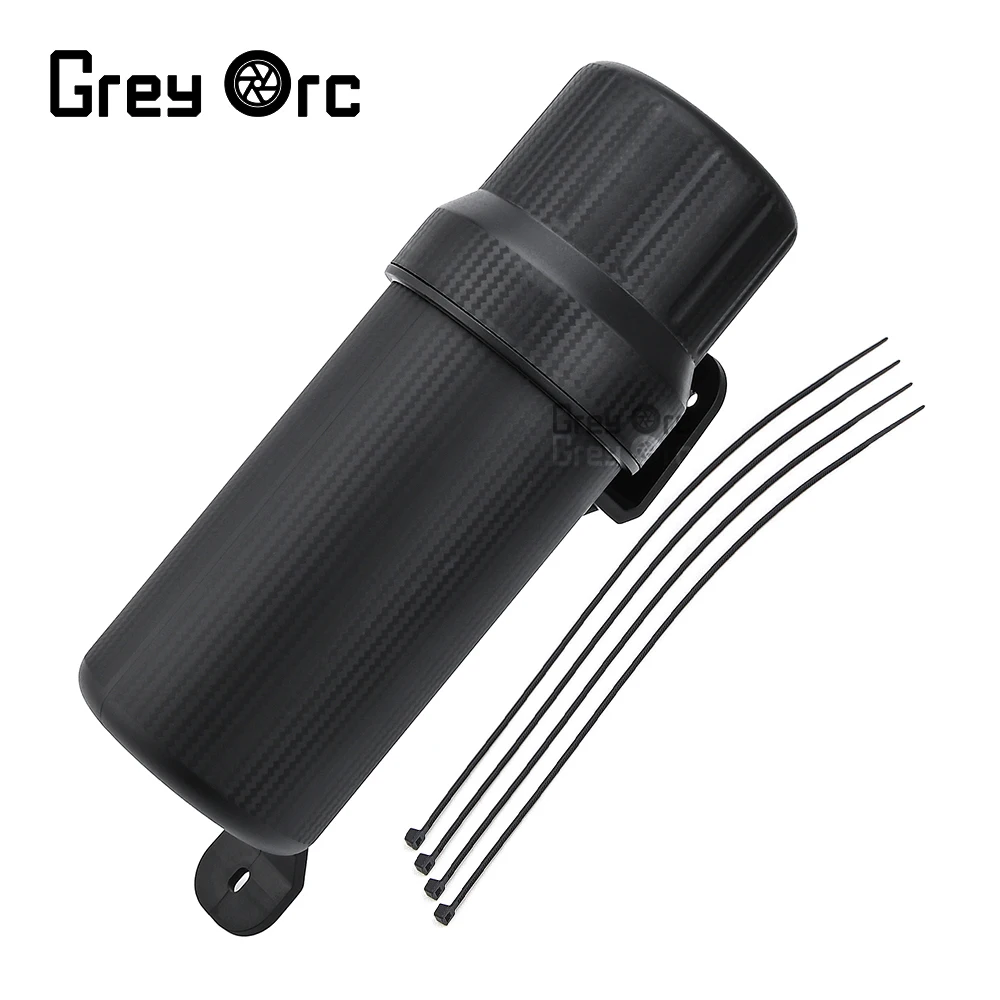 Universal Motorcycle Tool Tube Storage Box Waterproof Gloves Case for Honda BMW Yamaha Kawasaki - Durable Bike Accessory
