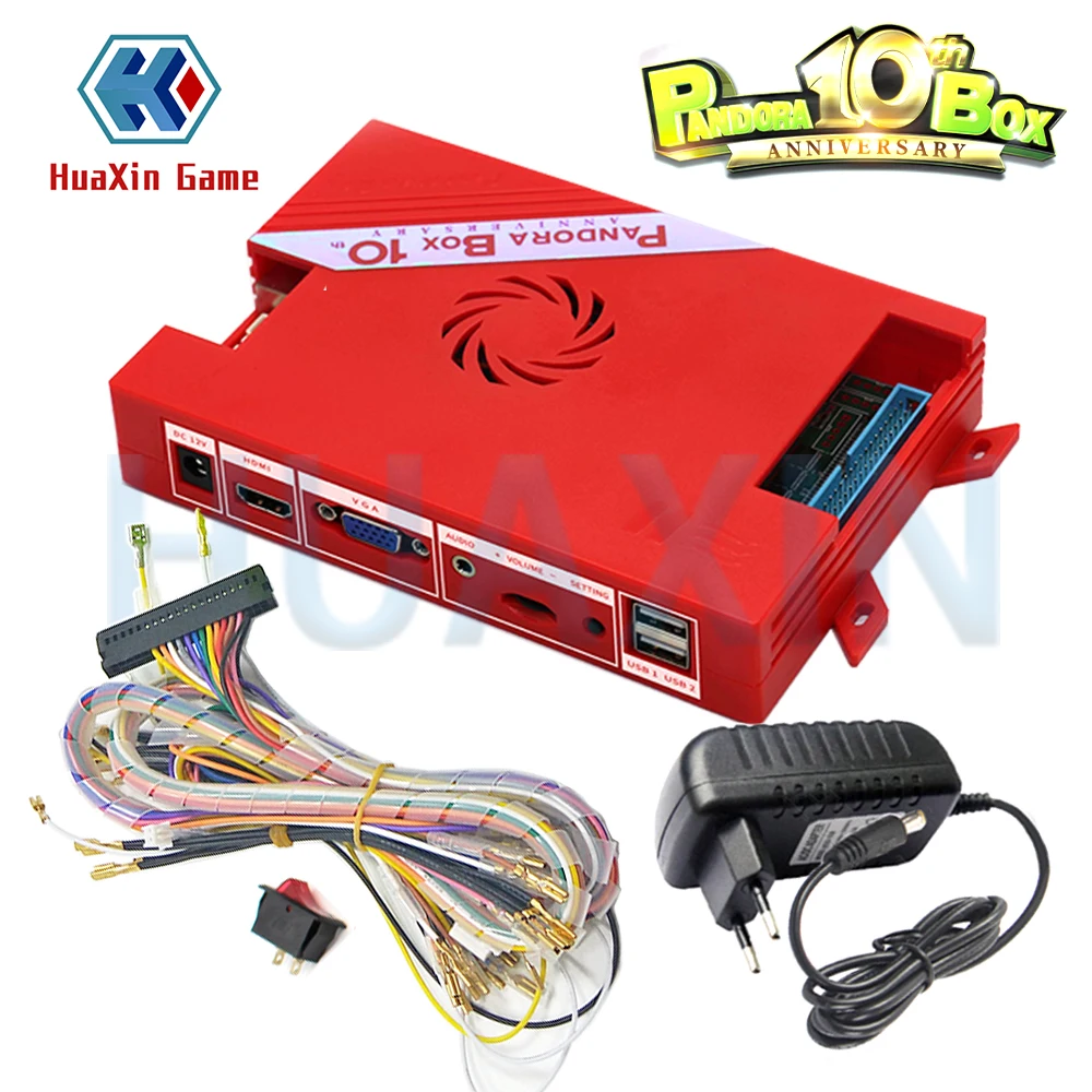 

New Arcade Home Board Pandora Box 10TH 5171 IN 1 For 2 Players Terminal Complete Support HDMI/VGA/CRT/Wi-Fi Version