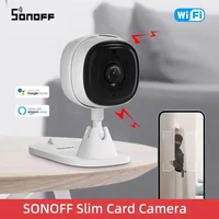 DL SONOFF CAM Slim WiFi Smart Security Camera 1080P HD Motion Alarm Two-Way Audio Scene Linkage Via EWeLink APP Alexa Google Hom 2