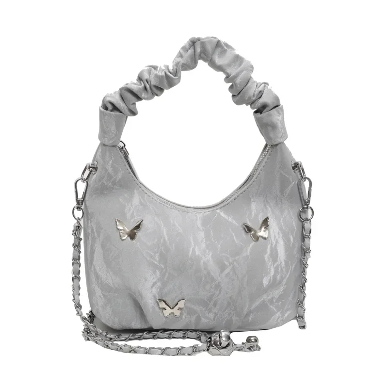 thumbnail image 1 of Bolso pequeño popular de este año para mujer 2024 Nuevo bolso bandolera con cadena versátil y de moda que se ve bien Bolso pequeño, 1 of 5