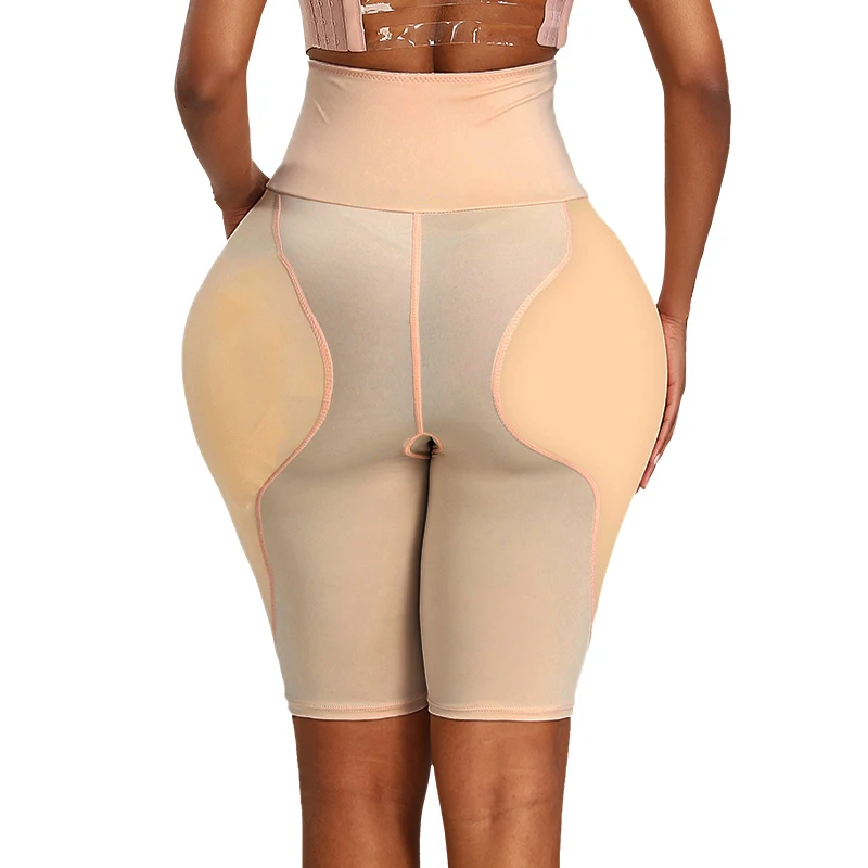 Butt Lifter Panties Seamless Padded Underwear Women Butt Pads High Waist  Tummy Control Shapewear_m
