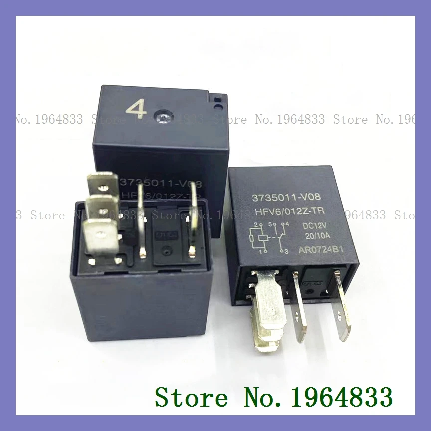 

HFV6 012Z-TR 12В 20A DIP-5 3735011-V08