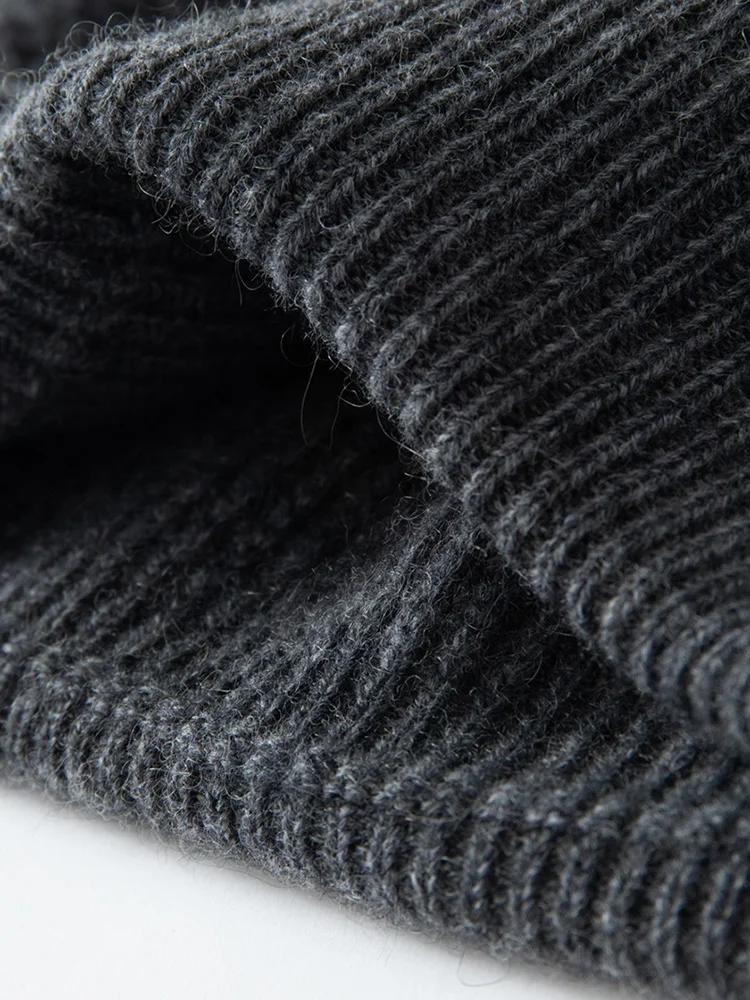 MERRILAMB New Unisex Hat Cashmere Solid Soft Warm Kniited Hats High Quality Men Winter Caps Casual Women\'s Skullies Beanie Cap