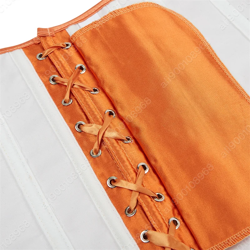 Corset Bustier Top for Women Lace Up Corset Plus Size Satin XS-7XL corset bustier top waist corset lace corset