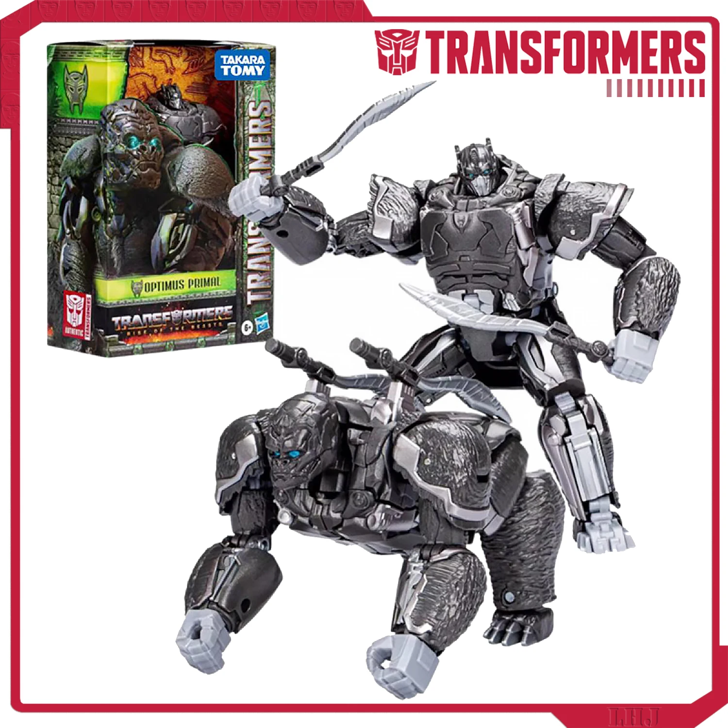 

TAKARA TOMY 2023 Transformers7 V Rise of the Beasts BV02 BV-02 Optimus Primal Convoy Anime Action Figures Model Premium Toy Gift
