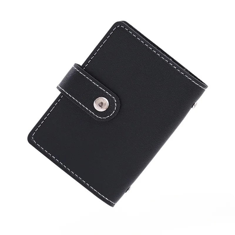 

1pc 26 Slots Card Bag for ID Bank Credit Cards Holder Bag Mini Purse RFID Card Protection Organizer Card Wallet Storage Case Bag