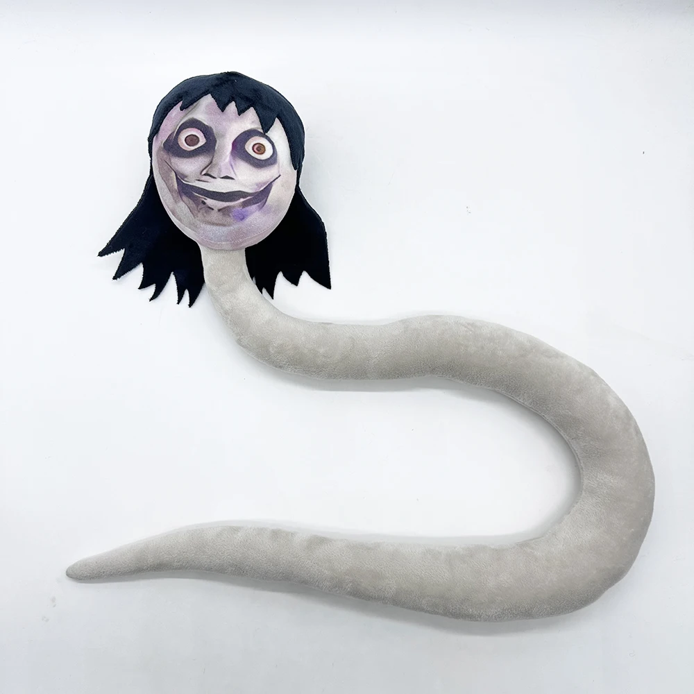 

Классные женские голова призрака Длинная Змея веселая и ужасная плюшевая игрушка Мультяшные и связанные с аниме изображения, подарки-сюрпризы