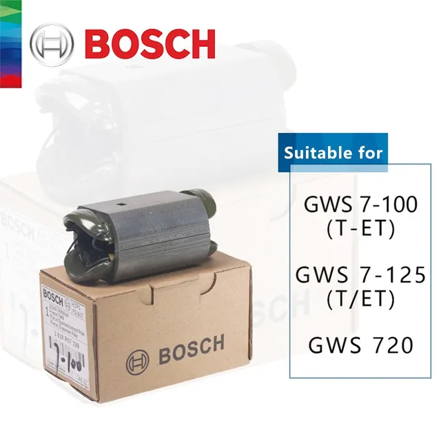 Charbon pour meuleuse Bosch GWS 7-100, GWS 7-115, GWS 7-125, GWS 720