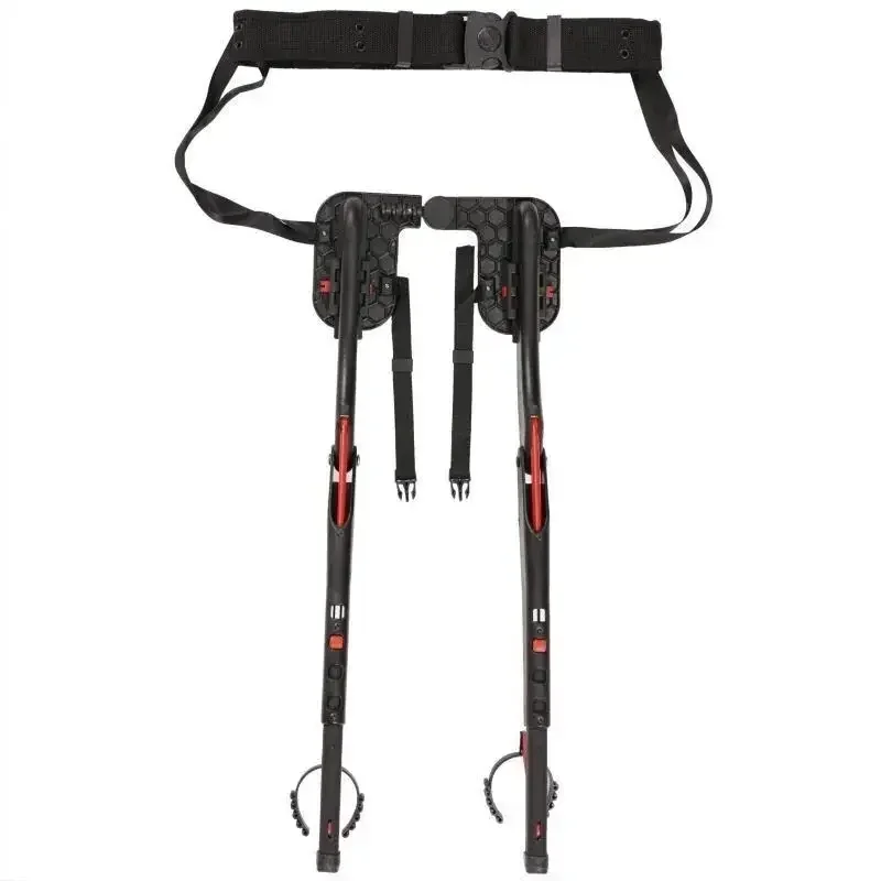 Wearable Height Adjustable Folding Invisible Seat, Exoskeleton for Walking Lazy Fishing Stool, Portable Power Waist Travel Stool 5