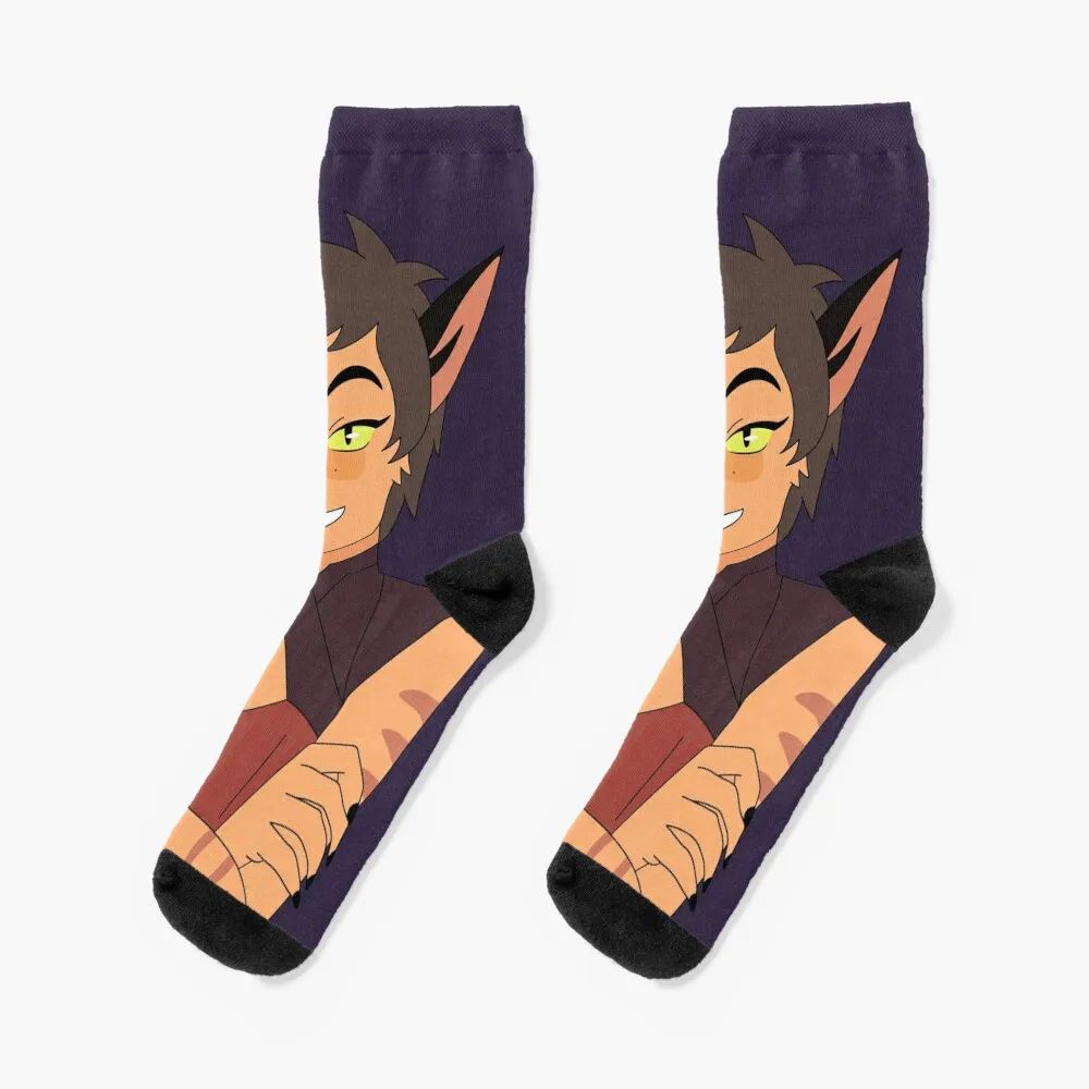 Catra Short Hair Socks heated Thermal man winter cycling Men Socks Women's