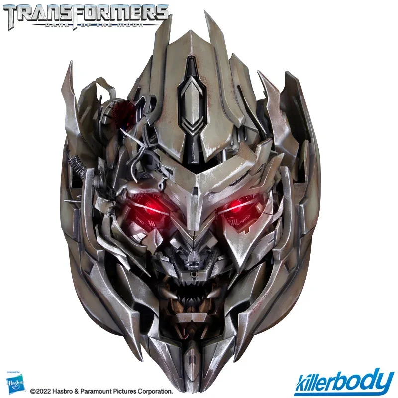 Trasformatore Megatron Autoking Optimus Prime Helmet Tik Tok Vendita Calda Led Light Voice Control Helmet Offerta A Tempo Limitato 2023 Hot