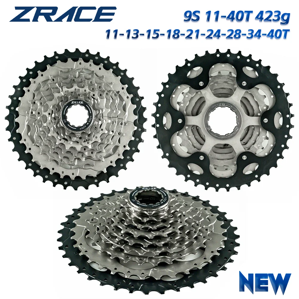 ZRACE Bicycle Cassette 8 9 10 11 Speed MTB Bike Freewheel 11-42T / 11-46T / 11-50T / 11-52T for ALIVIO / DEORE / SLX / XT