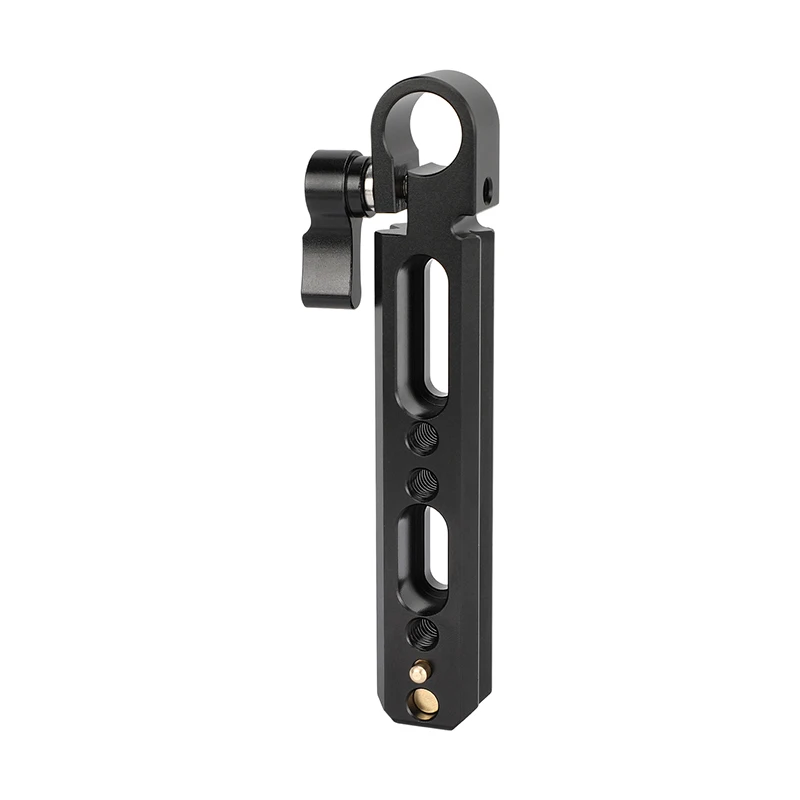 Camera Bracket SZRIG 15mm Single Rod With Double-Sided NATO Safety Rail (3.8")