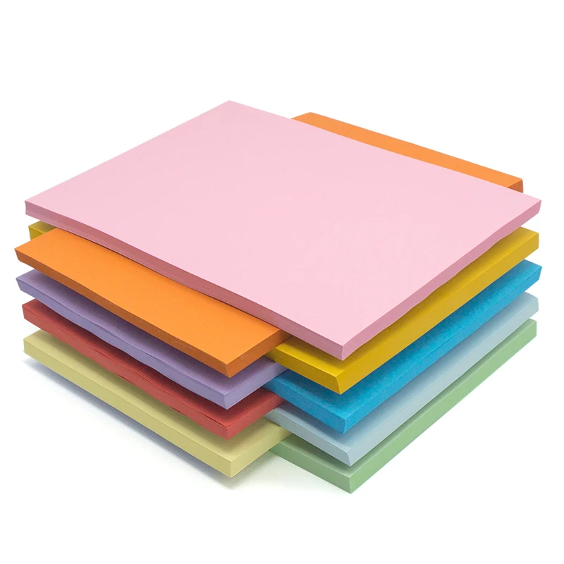 Multicolor Paper 80g A4 Colored Copy Paper 70g Copier 100 Sheets Origami