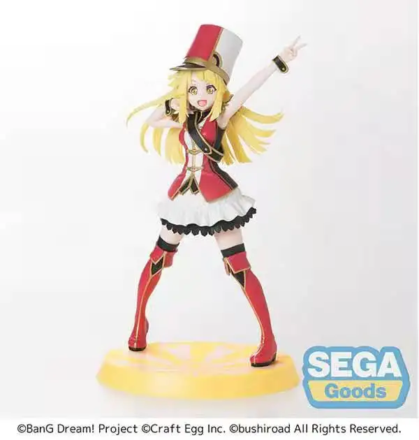

Original SEGA BanG Dream Kokoro Tsurumaki PVC Action Figure Model Kids Toys Anime Brinquedos Figurals
