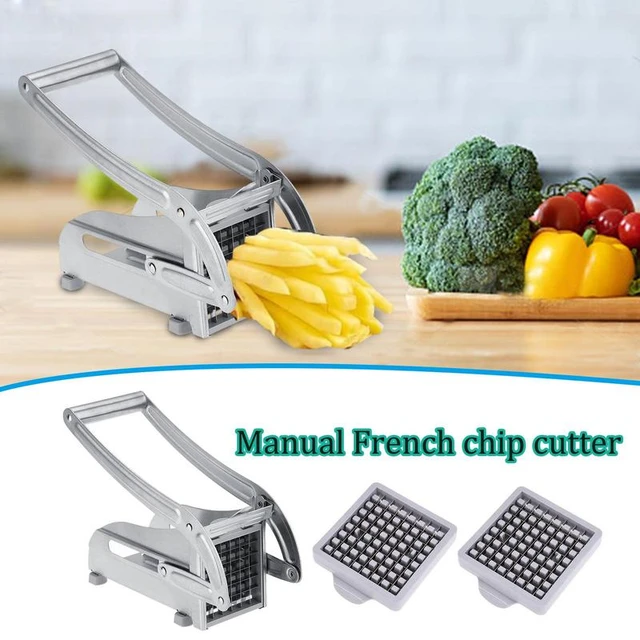 Professional Potato Cutter Potato Chipper Chips Cutter Stainless Steel French  Fry Cutter for Potatoes Carrots - AliExpress