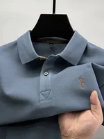 Marque haut de gamme 100% coton manches courtes polo shirt hommes été mode Designer nouveau poney broderie Casual t - shirt mode hommes 3