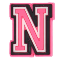 Vibrant Pink Shoe Charms for Personalized Footwear and Accessories (N)