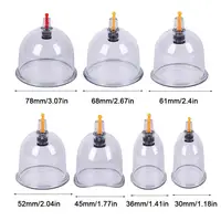 Vacuum Cupping Glasses Vacuum Massage Body Cupping Kit Anti Cellulite Chinese Cupping Body Cup Massager Slimming For Body Face - Image 6