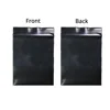 100pcs Multi Sizes Reclosable Poly Ziplock Package Pouches Black Heat Sealing Zip Lock Plastic Storage Bags 3