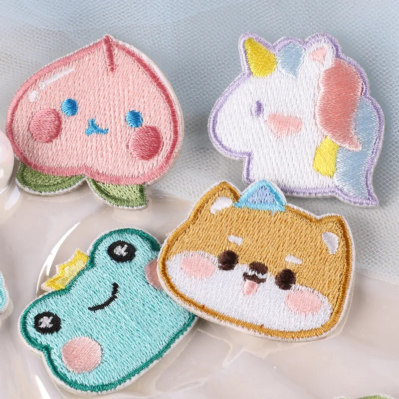 Cute Animal Embroidery Patches For Clothing And - Temu