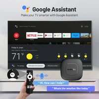 Android 14.0 TV Box 8K Видео Netflix и YouTube Google Assistant HDR 10+ BT 5.0 Allwinner H313 2,4G/5,8 ГГц Wi-Fi Smart Set-Top Box — изображение 2