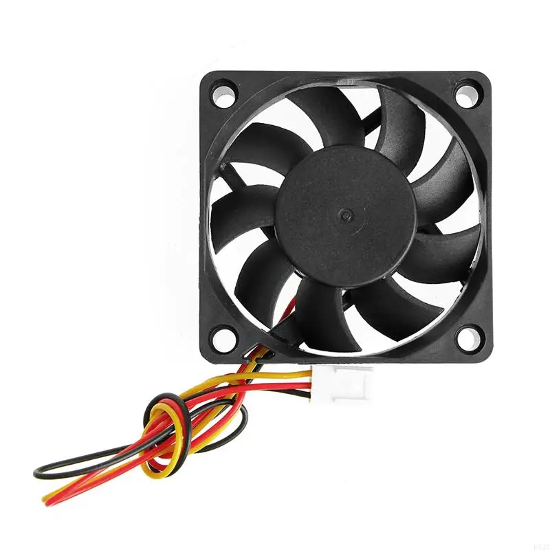 652F 60x60x15mm Fan 6015 12V for Brushless Computer Cooling Fan 3600RPM USB 3 Pin Sleeve Bearing PC Computer for Case Cool