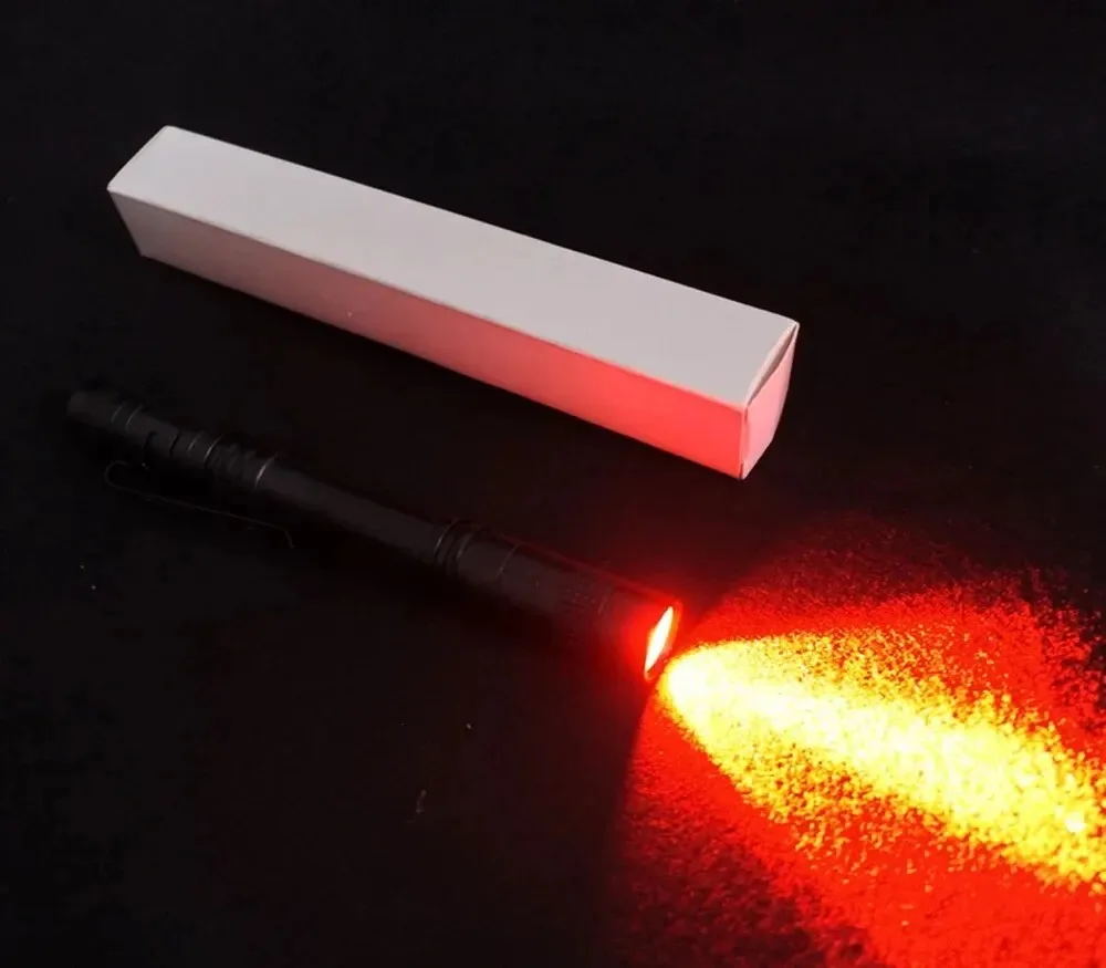 Red Light Penlight for Outdoor Activities and Night Vision