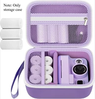 Kids Instant Print Camera Case for Dylanto for DUDUDRAGON Digital Cameras with 3 Rolls Paper Refill, Toddler Cameras Storage Bag