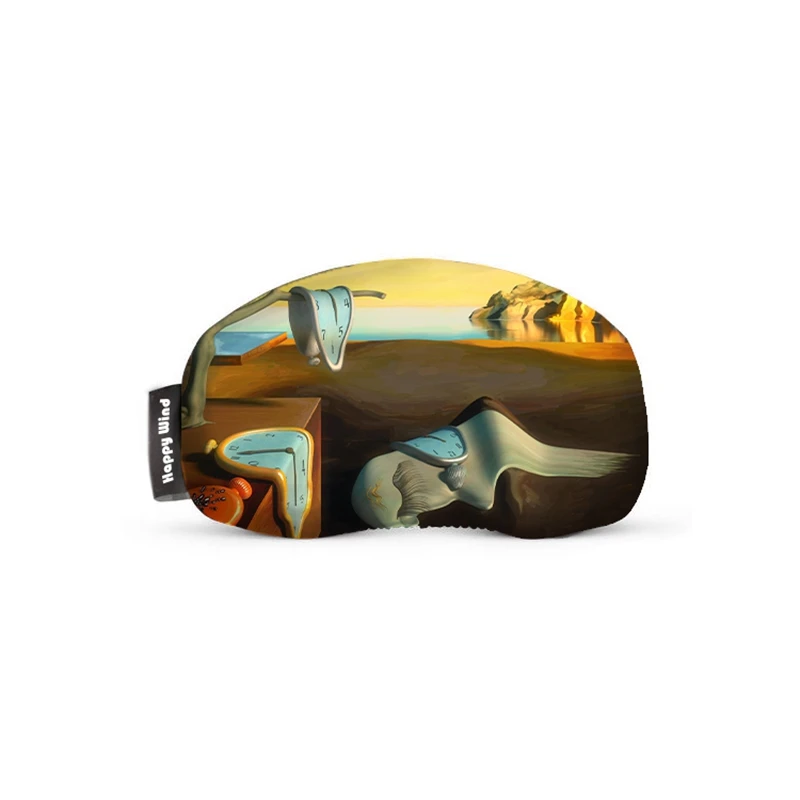 Sublimation Soft Bag Famous Pattern Goggle Lens Cover Full Color Printing Stretchy Snowboard Goggles Protective Cover 6