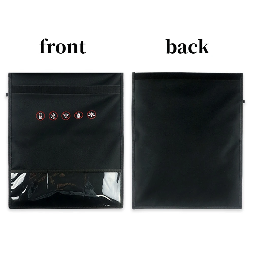 Signal Blocking Bag Mobile Phone Anti-radiation Signal Shielding Bag Faraday Cage Pouch Car Key Radiation Protection Storage key case cover car key shell car key blocker car key shielding box faraday key fob protector