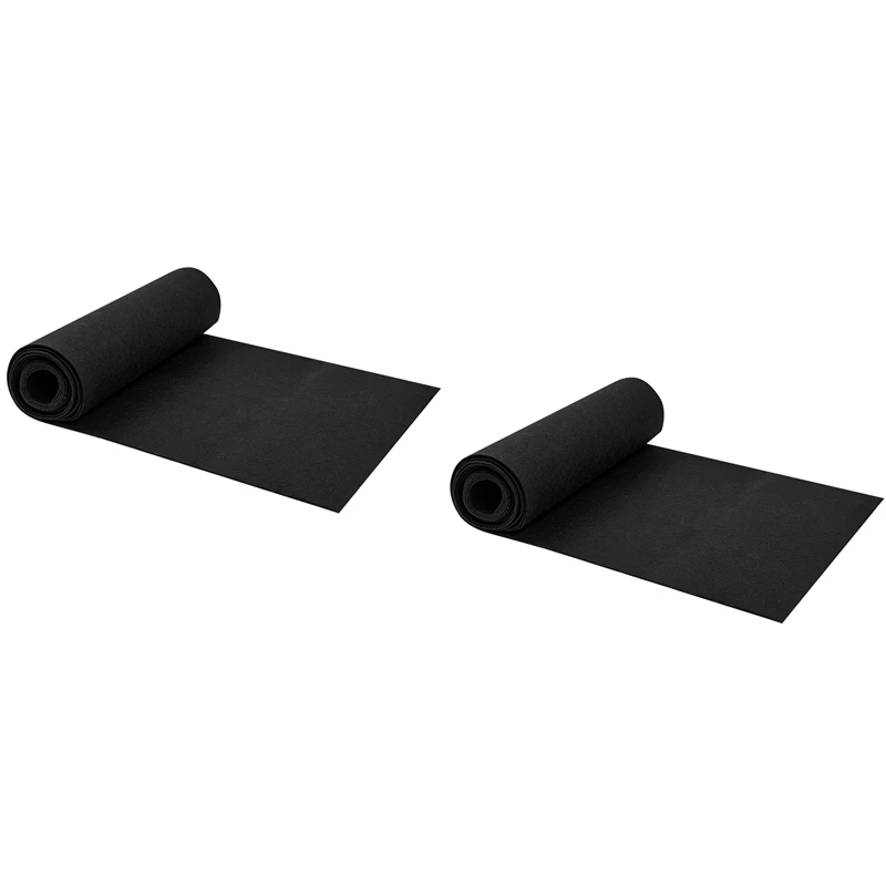 A21R-Fabric Planter Liner Roll Non Woven Plant Felt Liner Roll Black Liners Alternative Coconut