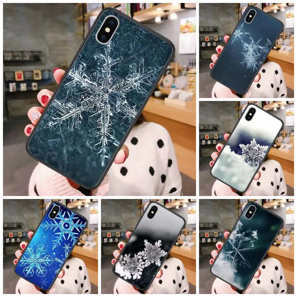 Для Huawei P50 P40 P9 P10 P20 P30 Mini Lite E Pro Plus 5G 2019 снежинка зима холодный профессиональный