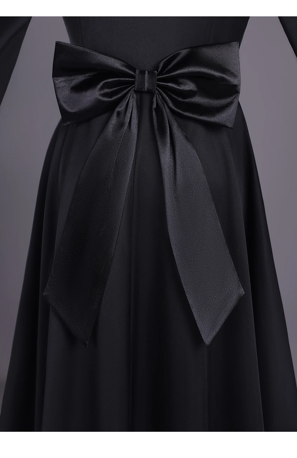 May I Ask for One Final Thing-Inspired Scarlet Vandimion Black Dress Costume for Cosplay Events