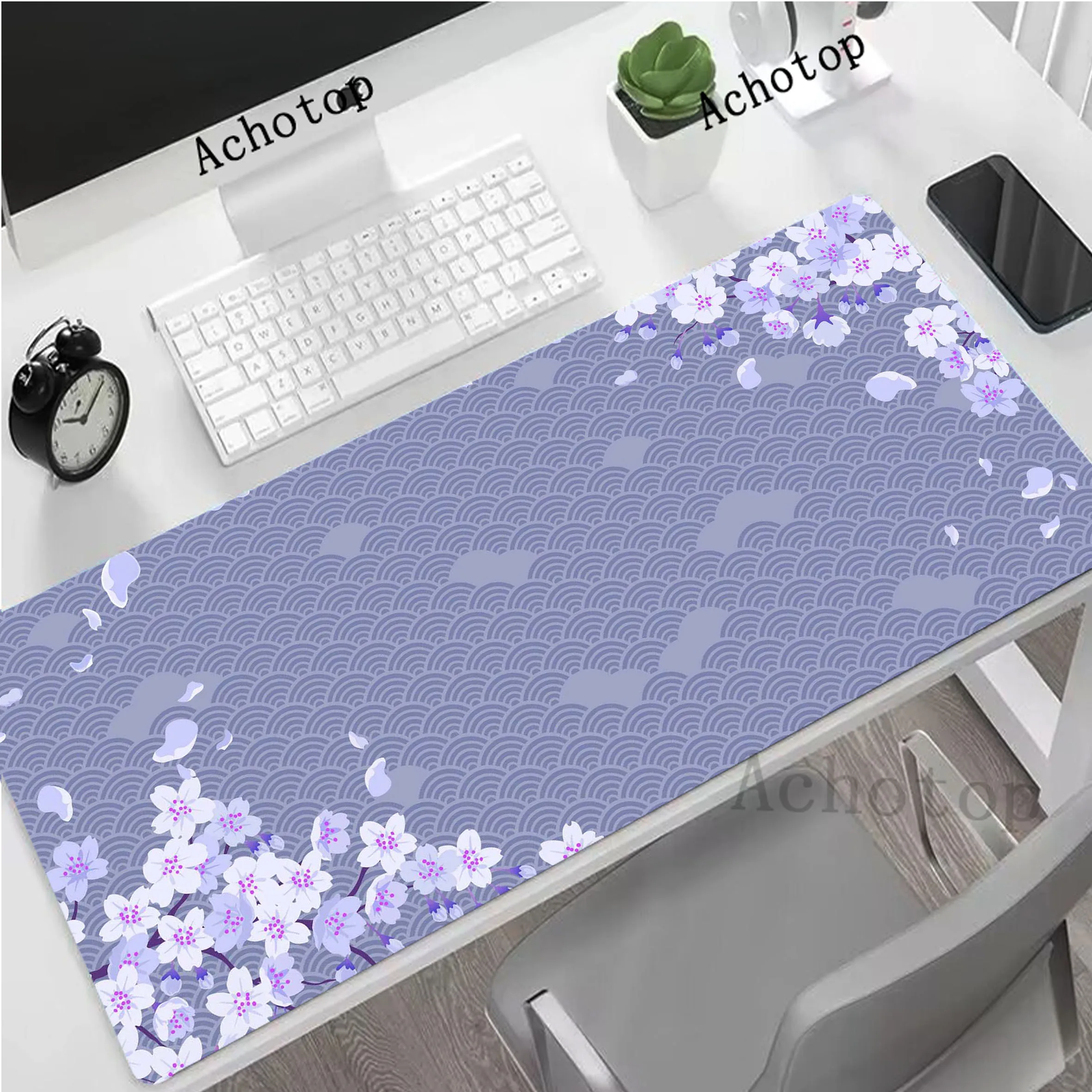 

Sakura Extended Mousepad Gaming Speed Soft Keyboard Pads Rubber Desk Mat Anti-slip Office Mouse Pad Tapis de Souris 900x400mm