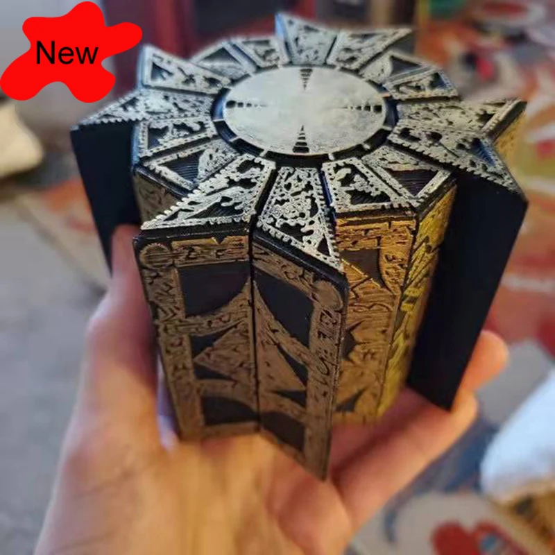 New Hellraiser Cube Puzzle Box Removable Lament Horror Film Series Puzzle Box Cube Full Function
