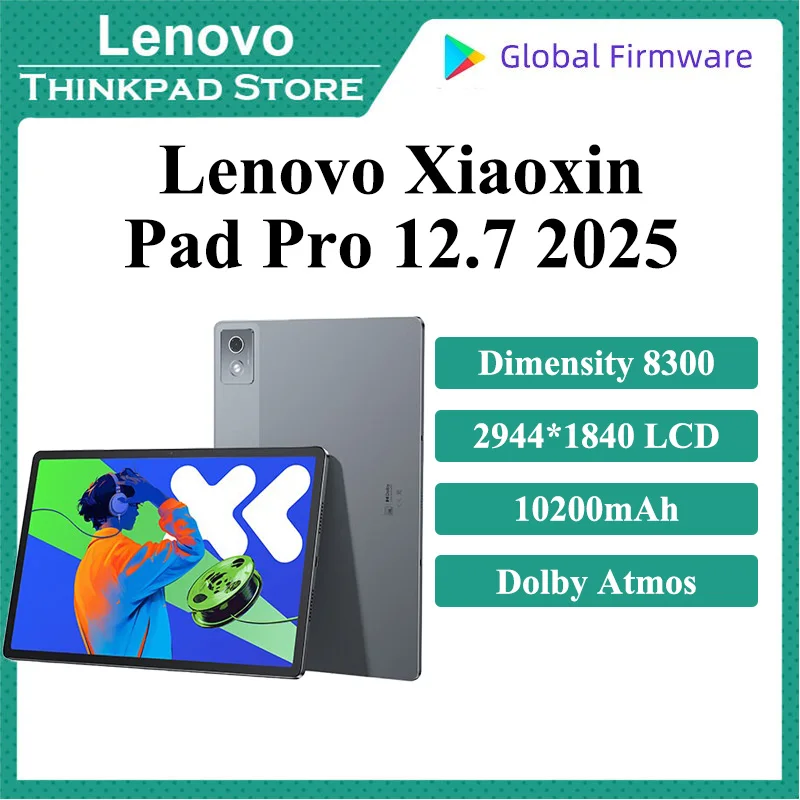 Global Rom New Lenovo Xiaoxin Pad pro 2025 12.7inch 10200mAh