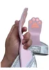 Dog Paw Cowhide Weight Lifting Grips Silicone non-slip With Wrist Straps Lifting Strap Gym Deadlifts Pull Ups Lifting Grip Glove 4